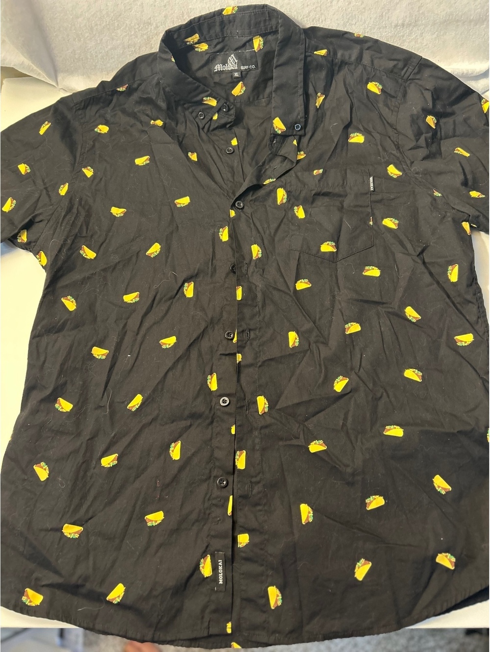 Molokai Surf Co Short Sleeve Taco Shirt